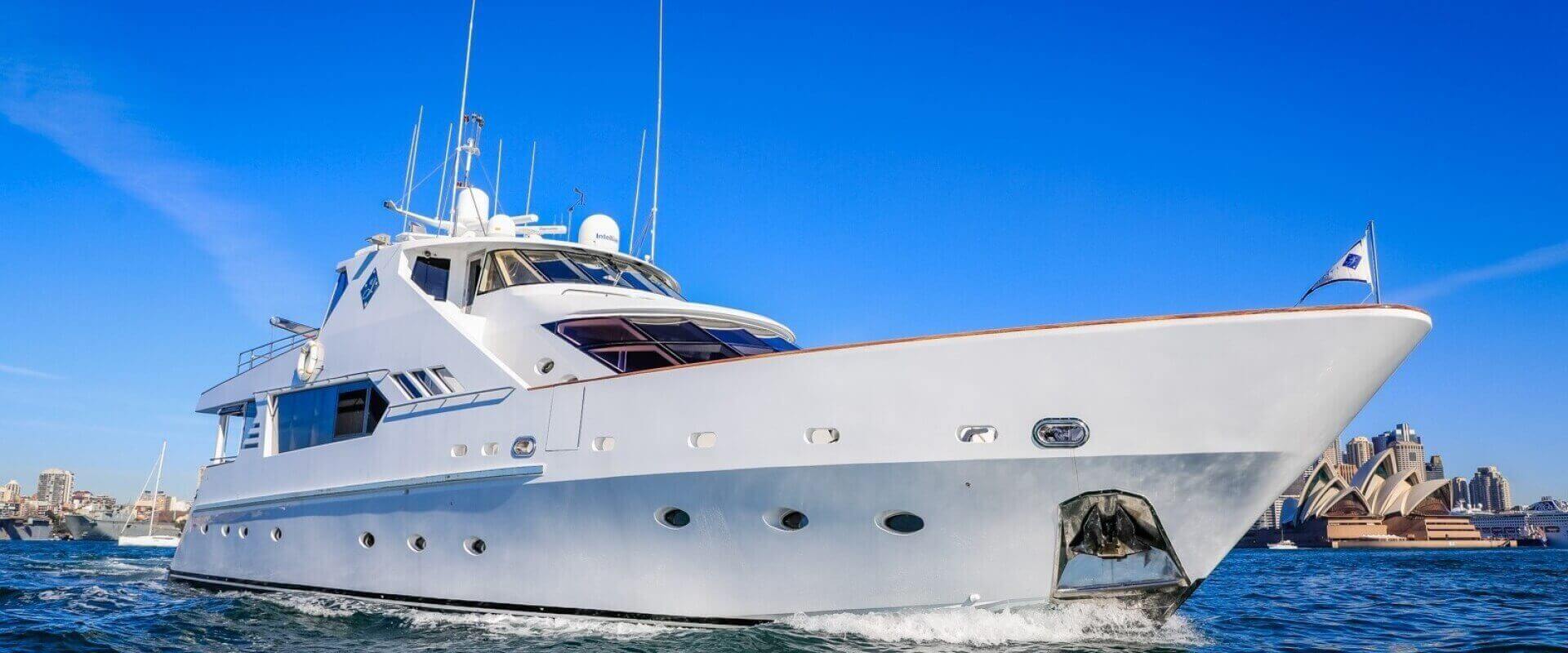 Galaxy I charter yacht. © Salty Dingo 2017